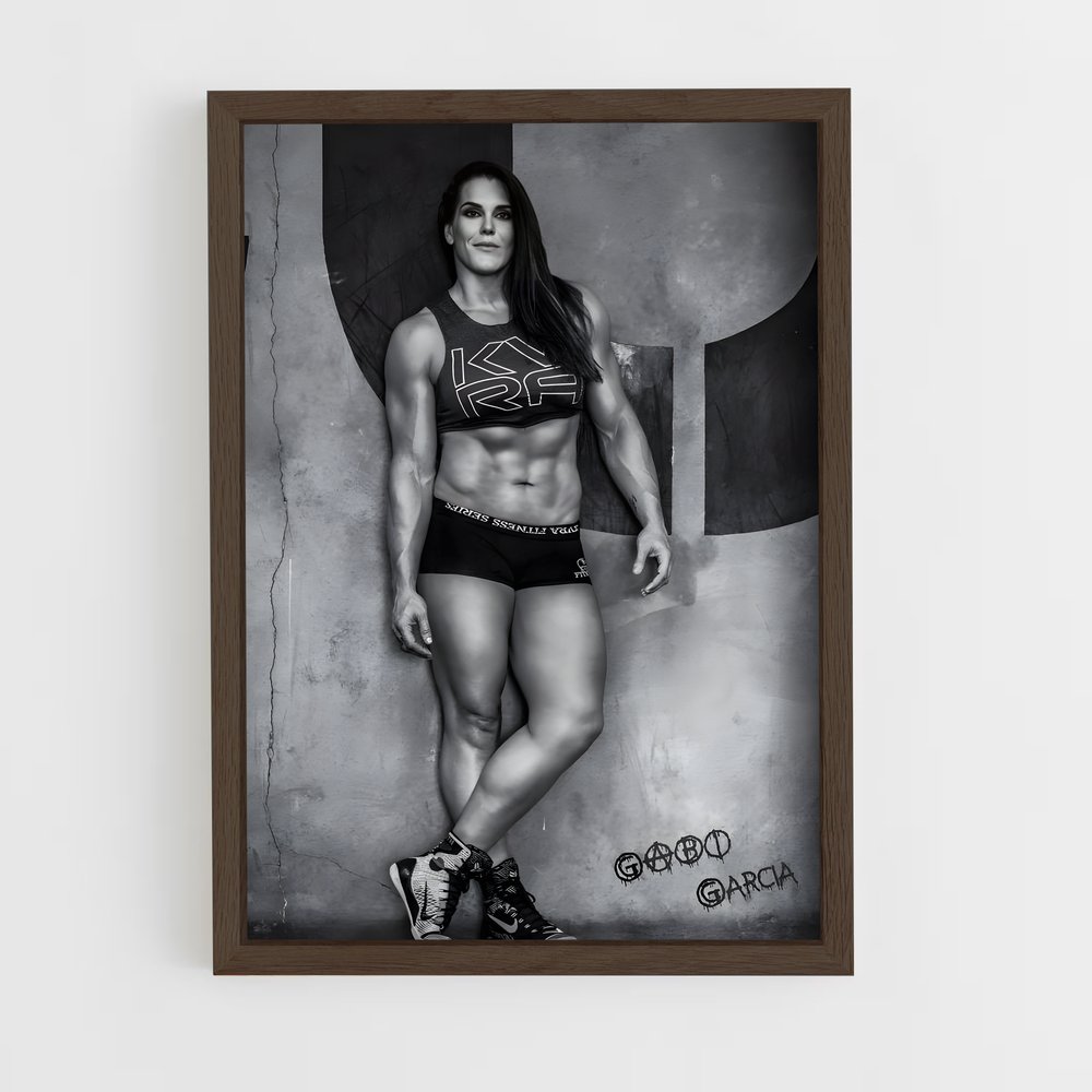 Poster Gabi de garcia – affiche Jiu-jitsu brésilien (vue 5)